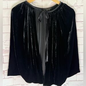 Bcbg velvet shrug - size small